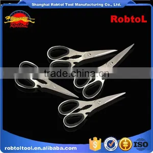 Kitchen Scissors Shears Chicken Poultry Fish Meat Knife Serrated Multi Purpose Function Vegetable Fruit Food Herb thumbnail-6
