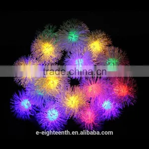 2016 New Popular 4.8m 20Led Chuzzle Solar Fairy String Lights for Outdoor Gardens Christmas Party thumbnail-3