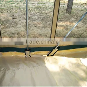 China 2017 Canvas Folding 4x4 Camper Trailer Tent Camping Cars for Sale thumbnail-4
