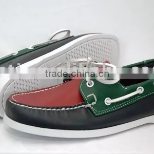 Handsewn Blucher Moccasin Construction Boat Shoes thumbnail-1