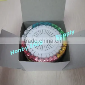 Wheel Packing 55mm Heart Shape Long Stick Hijab Pin thumbnail-4