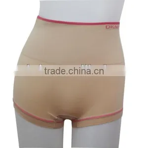High Waist One-piece Control Body Shaper Briefs Seamless Underwear for Ladies thumbnail-1