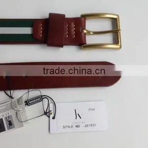 J51931 Trend Casual Belt Fashion Man's Dress Belt Casual Style Belt Genuine Leather Belt thumbnail-4
