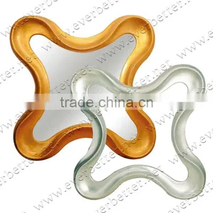 Luxury Handmade Ornate PU Decor Wall Mirror thumbnail-1