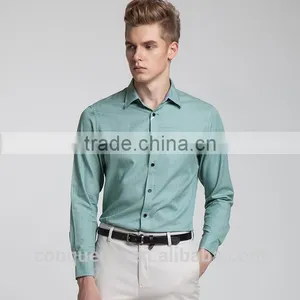 New Design Made to Measure Business Cotton Slim Men Shirt BS925 thumbnail-3