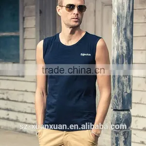 Wholesale Cheap American Style Black Running Men Vest thumbnail-5