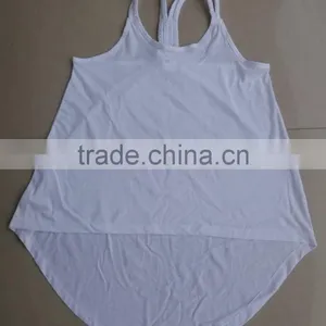 White Fashionable Women Tops, Sexy Women Tank Top 100%cotton thumbnail-1