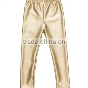 Hot Sales Baby Clothing Baby Leggings Boutique Baby Leather Trousers Kids Long Pants thumbnail-6