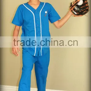 2017 Custom Kids Plain Pajamas Sleepwear With Embroidered thumbnail-1