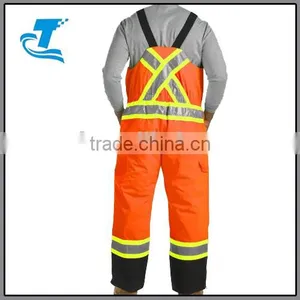 Reflectitive Sleeveless Safety Coverall For Work thumbnail-2