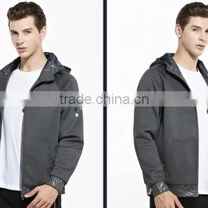 2017 New China Professional Wholesale Good Quality Custom Pullover Zipper Pocket Hoodies thumbnail-2