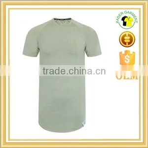 Custom Dry Fit Gym T Shirts Cotton Spandex Muscle T Shirts thumbnail-1