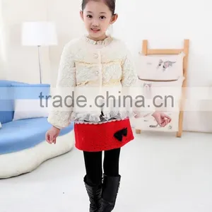 The Autumn and Winter of 2016 Explosion of Girls Princess Cotton Lace Imitation Fur Coat thumbnail-6