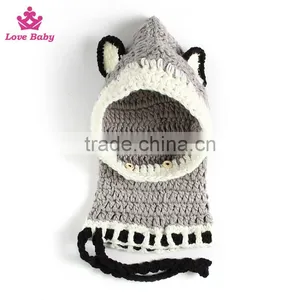 Newest Infants Photo Props Handmade Knitted Crochet Hat Baby Photography LBP20160218-4 thumbnail-2
