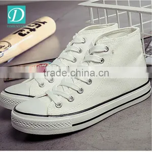 China High Ankle Durable Women Canvas Shoes thumbnail-5