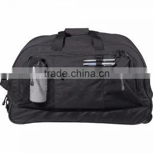 Urban Passage 25" Rolling Duffel Bag - Features Inline Skate Wheels for Smooth Rolling and Comes With Your Logo thumbnail-5