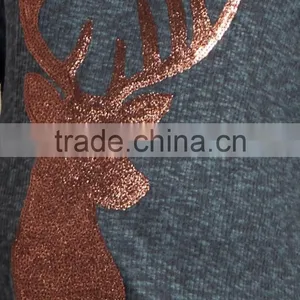 Hot-selling Promotional Beautiful Sequin Printing Maternity Top thumbnail-5
