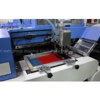 Multicolor Apparel Label/care Label/garment Label Screen Printing Machine Price thumbnail-2