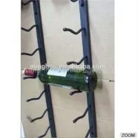 Spray Coated Wall Mounted Wine Rack Metal Wine Rack MH-MR-15041 thumbnail-1