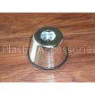 Small Durable Anti-Slip Stool / Sofa / Cabinet Plastic Furniture Feet Silver Color thumbnail-1