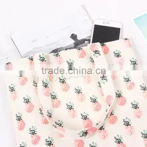 Chinese Supplier Shopping Eco Recycled Canvas Rectangle Grocery Tote Bags thumbnail-4