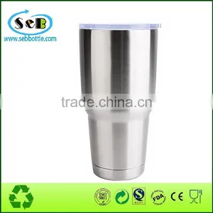 30OZ Stainless Steel Vaccum Insulated Tumbler With Lid thumbnail-1