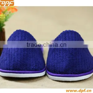 Professional Manufacturer Unisex Washable Black Hem Slippers Hotel Slipper thumbnail-1