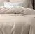 100% Stone Washed Soft Linen Dyed Bedding Sets/natural Linen Sheet Sets China Manufacturer thumbnail-5