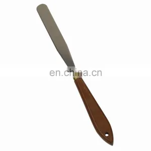 Brown Wooden Handle Palette Knife For Oil Painting thumbnail-1