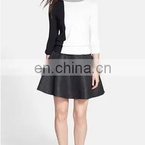 2015 Sexy Girls Metallic Flare Mini Skirt thumbnail-5