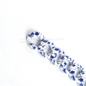 Porcelain Charm Aluminum Chain 3D Printed Style Large Chain Strap thumbnail-3