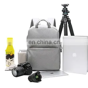 Custom Waterproof Video School Travel Photo Digital Camera Backpack Laptop Bag thumbnail-1