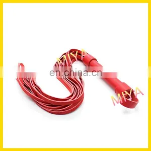 Wholesale Top Selling Adult Toys Flirting Leather Whip Sex Products Bull Whip thumbnail-1