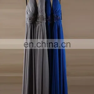 Vintage Halter Grey Mother of the Bride Dresses for Formal Occasion thumbnail-6