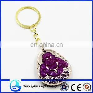 2015 New Design Custom Buddha Key Chain Wholesale thumbnail-3