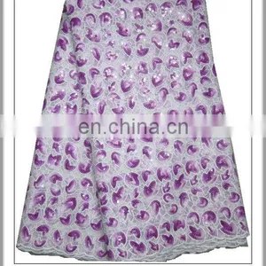 African French Lace With Sequins(FL157C) thumbnail-1