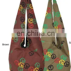 Canvas Bags for Embroider Canvas Lady Gaga Style Handbags thumbnail-4