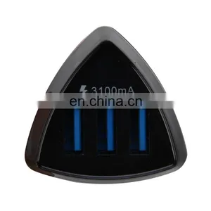 New Coming 12V New Alloy Shell 3.1A 2-Port Usb Universal Mini Usb Metal Car Battery Charger With 4.8 a Output thumbnail-5