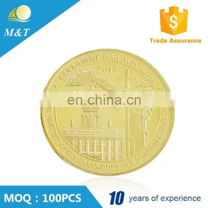 Promotional Custom Metal Engrave Gold Coin thumbnail-2