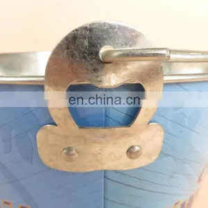 Personality Mini Tin Beer Ice Bucket With Bottle Opener for Bar Using thumbnail-4