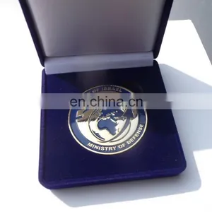 Chiina Factory OEM Wholesale Gold Double Side Metal Israel Challenge Collection Coin With Sand, With Gift Box, PVC Pouch thumbnail-1