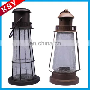 Fashionable Volume Supply Silver Small Metal Glass Candelabra Antique Lanterns Candle Holder thumbnail-4