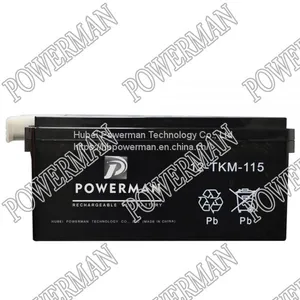 24V 115AH 12-TKM-115 BLACK CHINESE MILITARY TANK LEAD ACID SEALED MAINTAINESS FREE STARTER STARTING BATTERY thumbnail-1