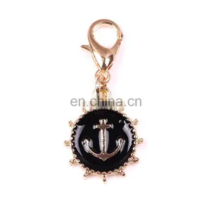 Custom Enamel Keyring With Lobster Clasps White Owl Key Chain Metal Owl Enamel Keychain for Bag thumbnail-4