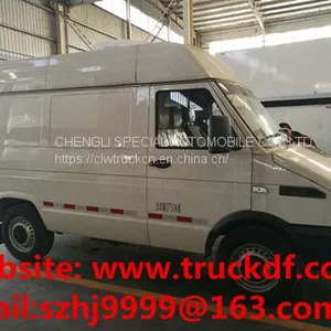 High Quality and Good Price IVECO Brand 4*2 LHD Diesel Refrigerated Minibus for Sale thumbnail-2