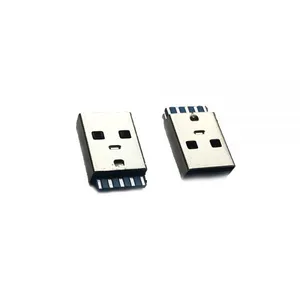 9 Pins Blue 3.0 USB Male Connectors With SPCC or Copper Terminals for Cable Assembly thumbnail-2