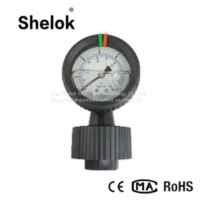 Double-sided Oil Filled Manometer Diaphragm Seal Pressure Gauge thumbnail-2