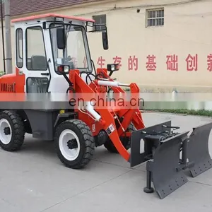 0.6 Ton 4WD Agriculture Steering Mini Front Wheel Loader New Products thumbnail-3