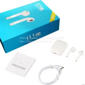 Headphones Bluetooth Earphone Bluetooth Headphone Bluetooth Headset 5.0 Touch White Earbuds Wireless Sport Mini Earbuds Earpieces Headphone With Charging Case i thumbnail-4