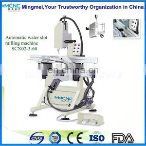 Automatic Cutter Changer PVC / UPVC Window Three Axis Water Slot Milling Machine thumbnail-1